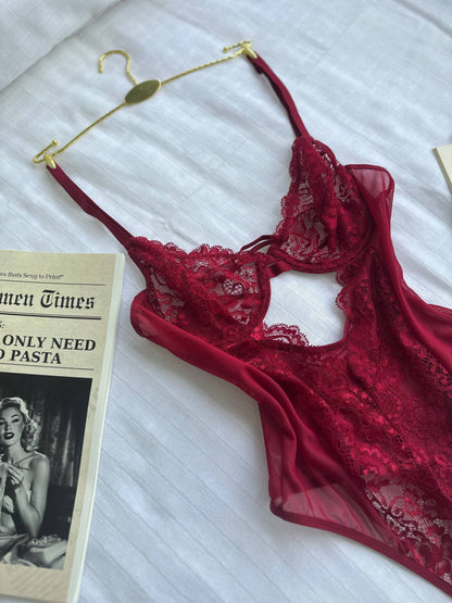 Velvet Rouge Bodysuit