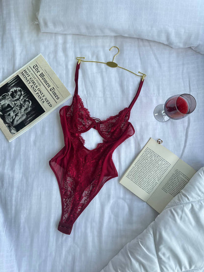Velvet Rouge Bodysuit