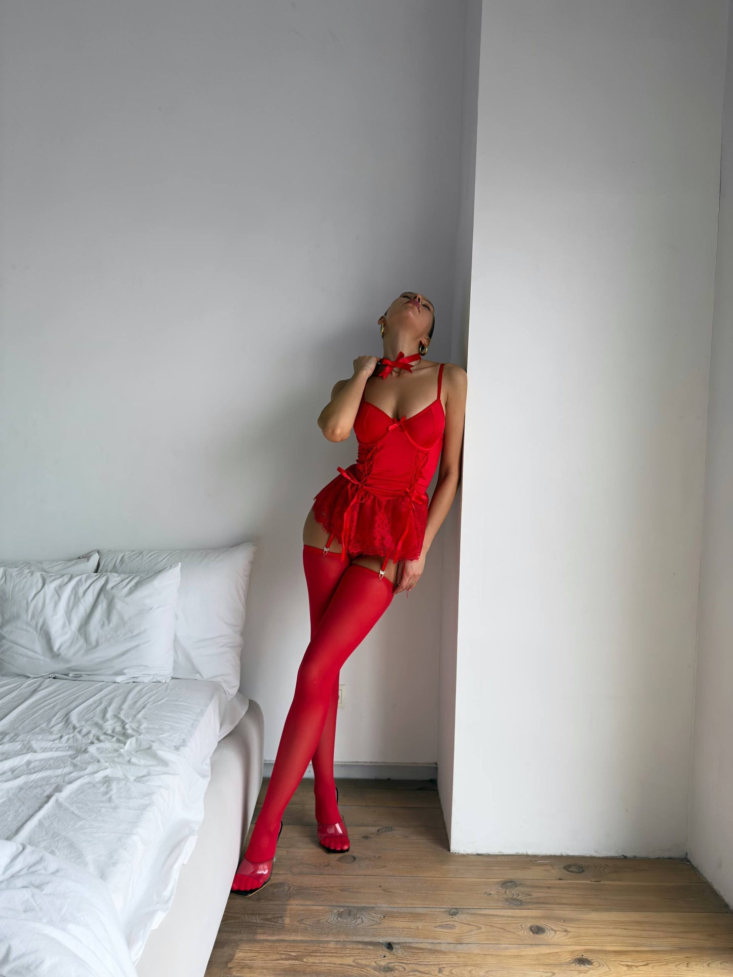 Rouge Kiss Babydoll Set