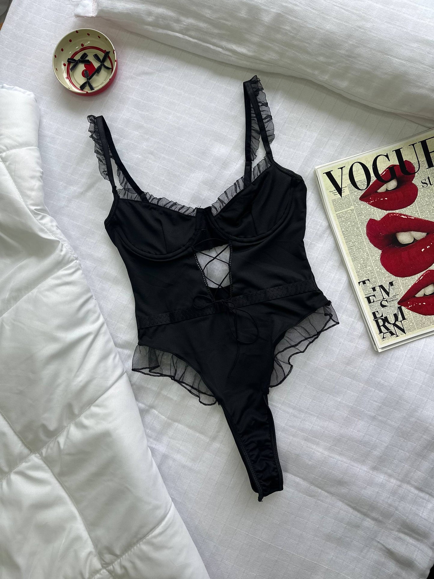 Black Whisper Bodysuit